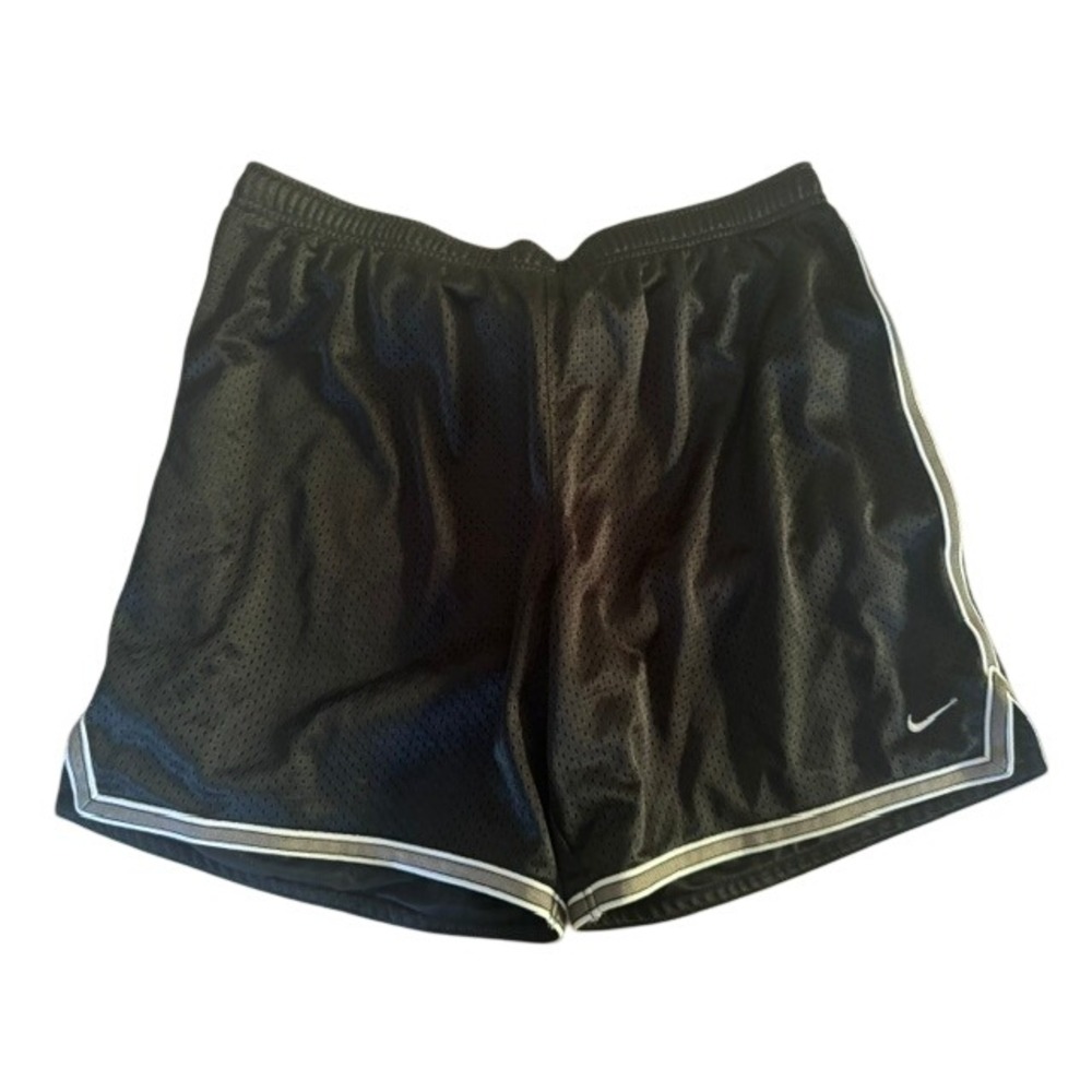 Nike Boys Black Mesh Basketball Shorts Youth Large 12-14 Athletic Training